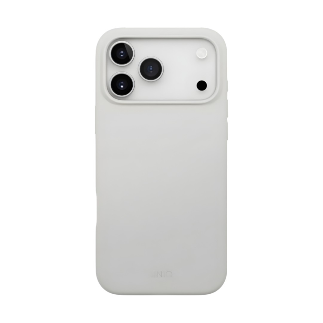 UNIQ Lino Hybrid Silicone Case with MagClick (White)